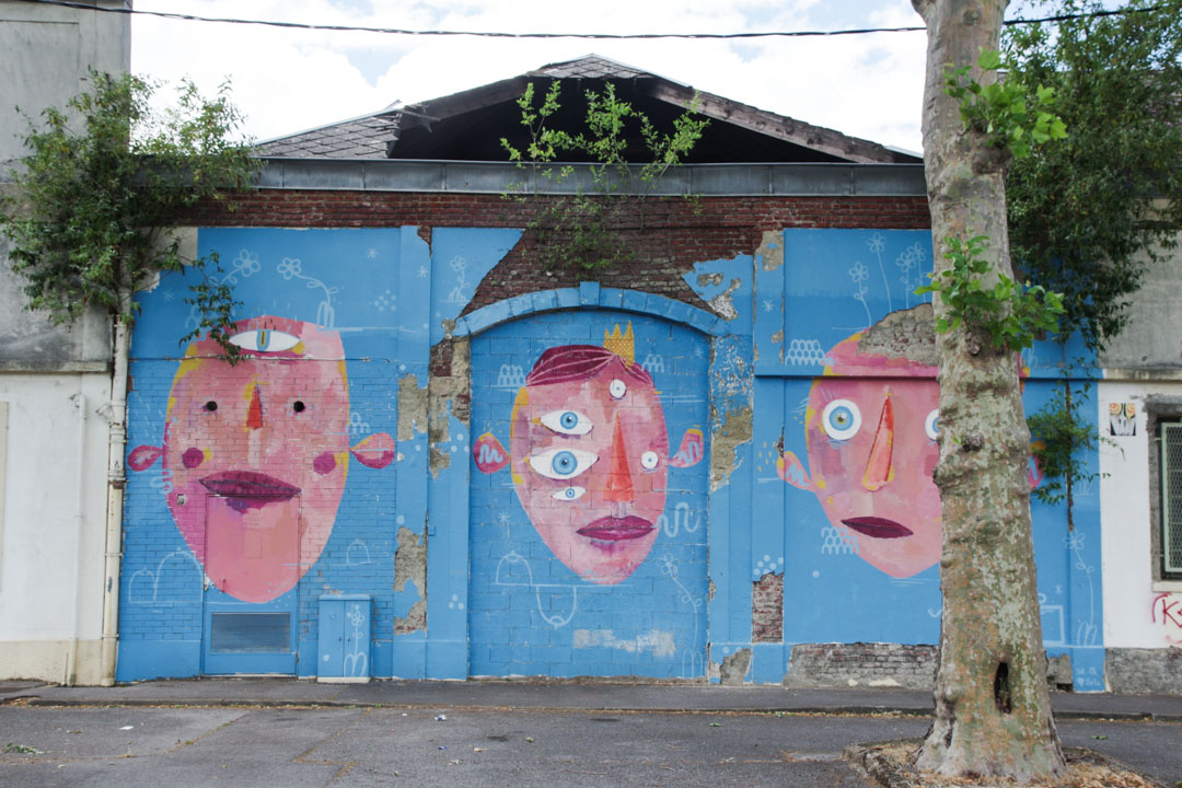 Fresque Street Art à Saint-Quentin