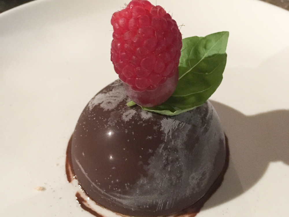 Dessert au chocolat - Restaurant l'Inattendu à Marseille
