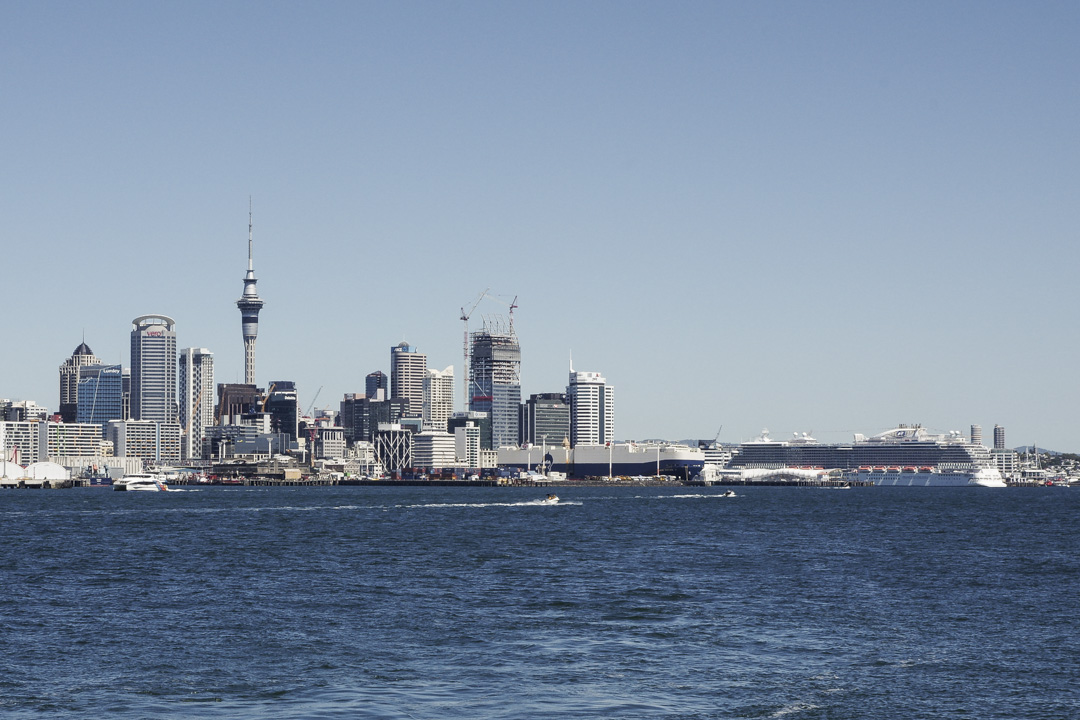 le port d'Auckland