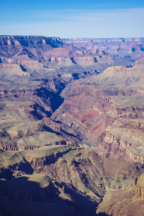 Panorama sur le Grand Canyon