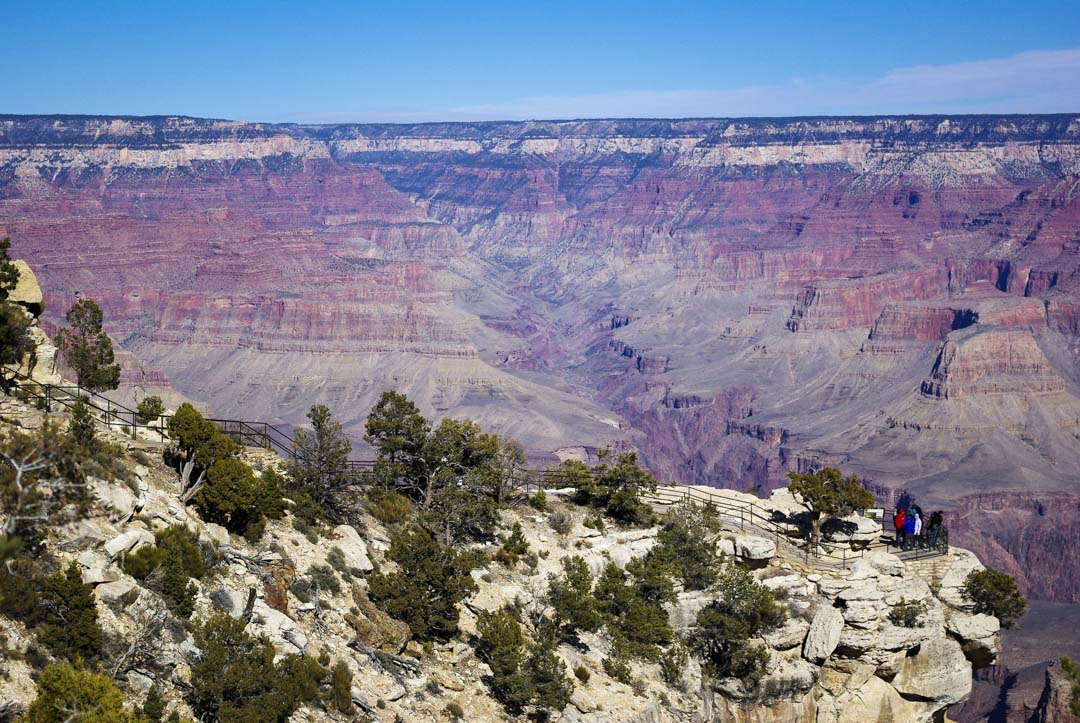 point de vue sur le Grand Canyon