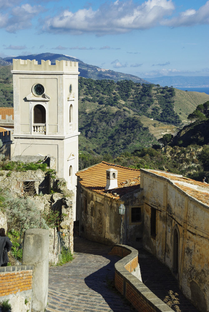 village de Savoca en Sicile