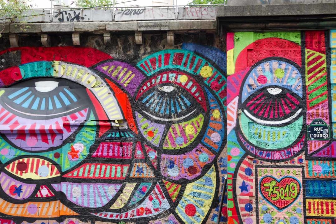 Balade Street Art autour du Canal de L'Ourcq à Paris