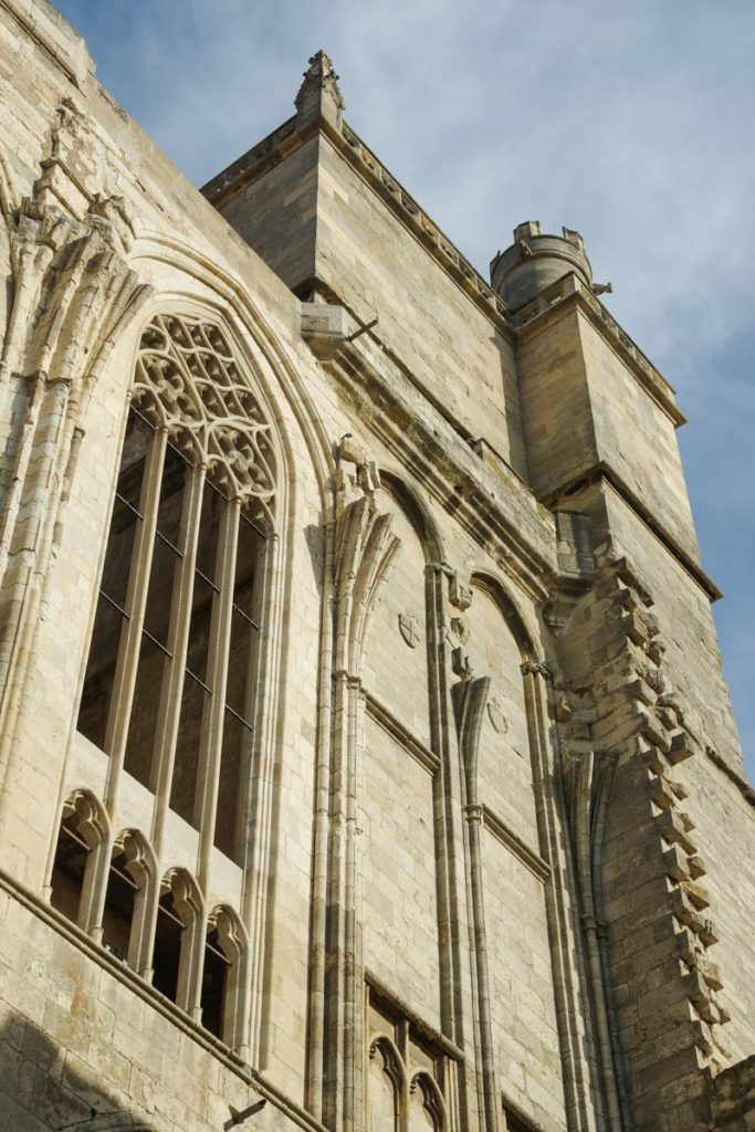 détail de la cathédrale inachevée de Narbonne