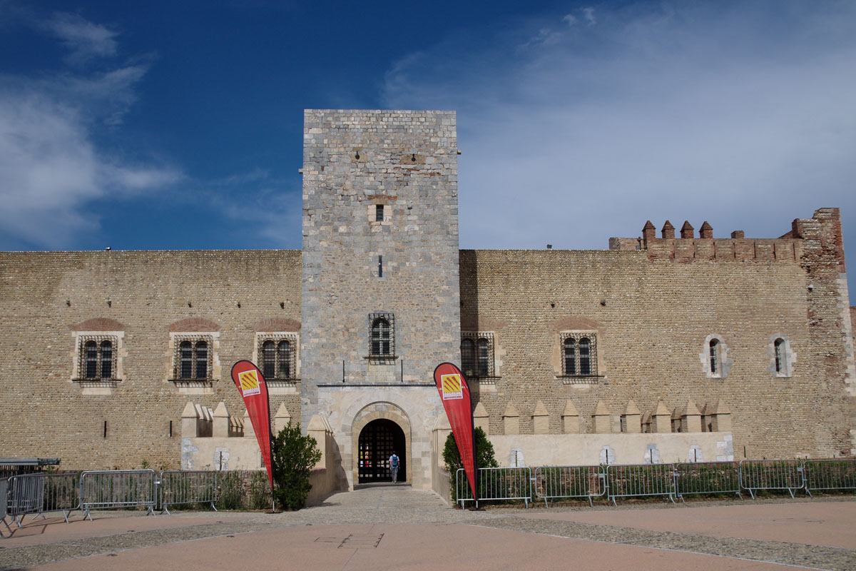 palais des rois de Majorque à Perpignan