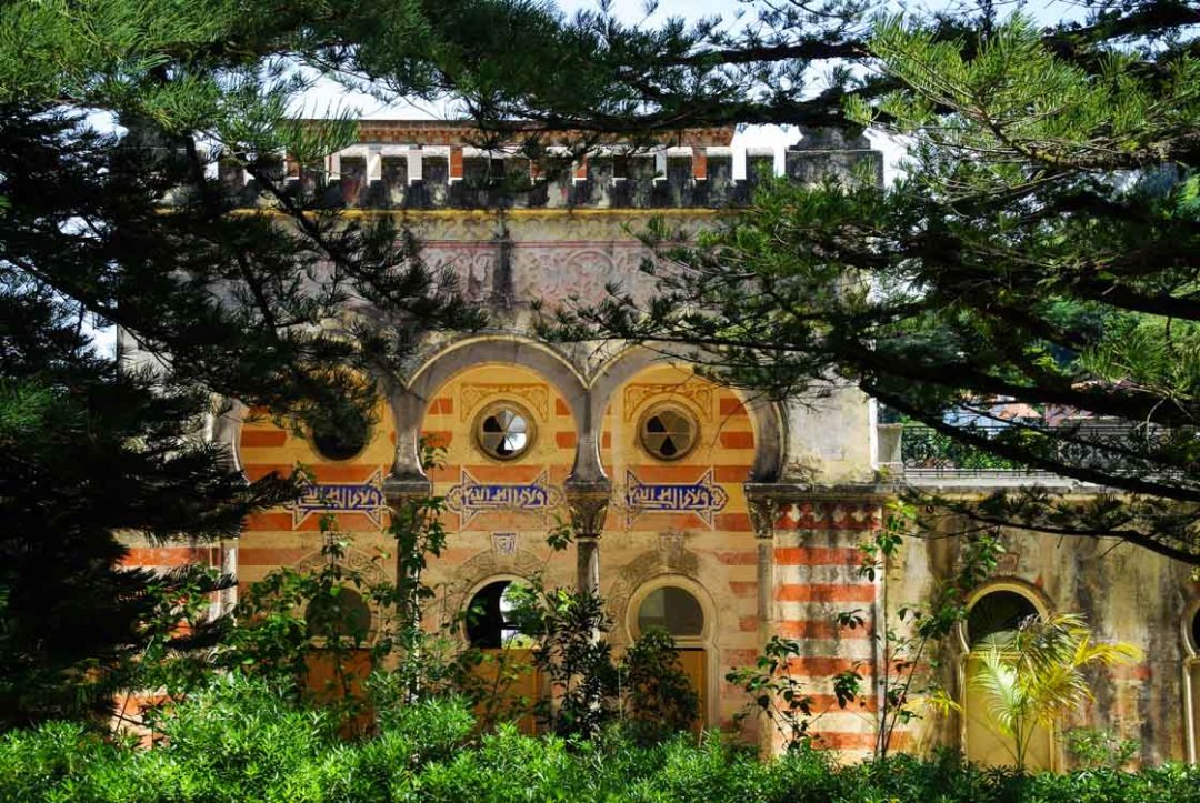 jardin du Palais de Montserrate à Sintra