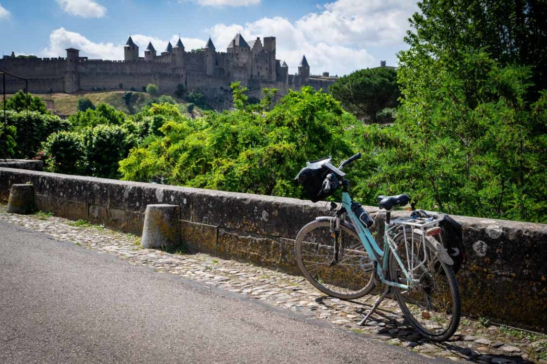 venir à Carcassonne en vélo