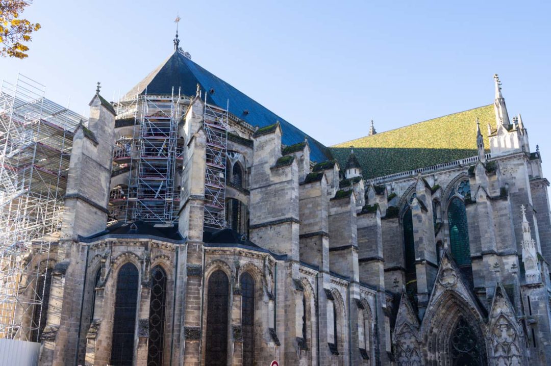 Extérieur de la cathédrale de Soissons