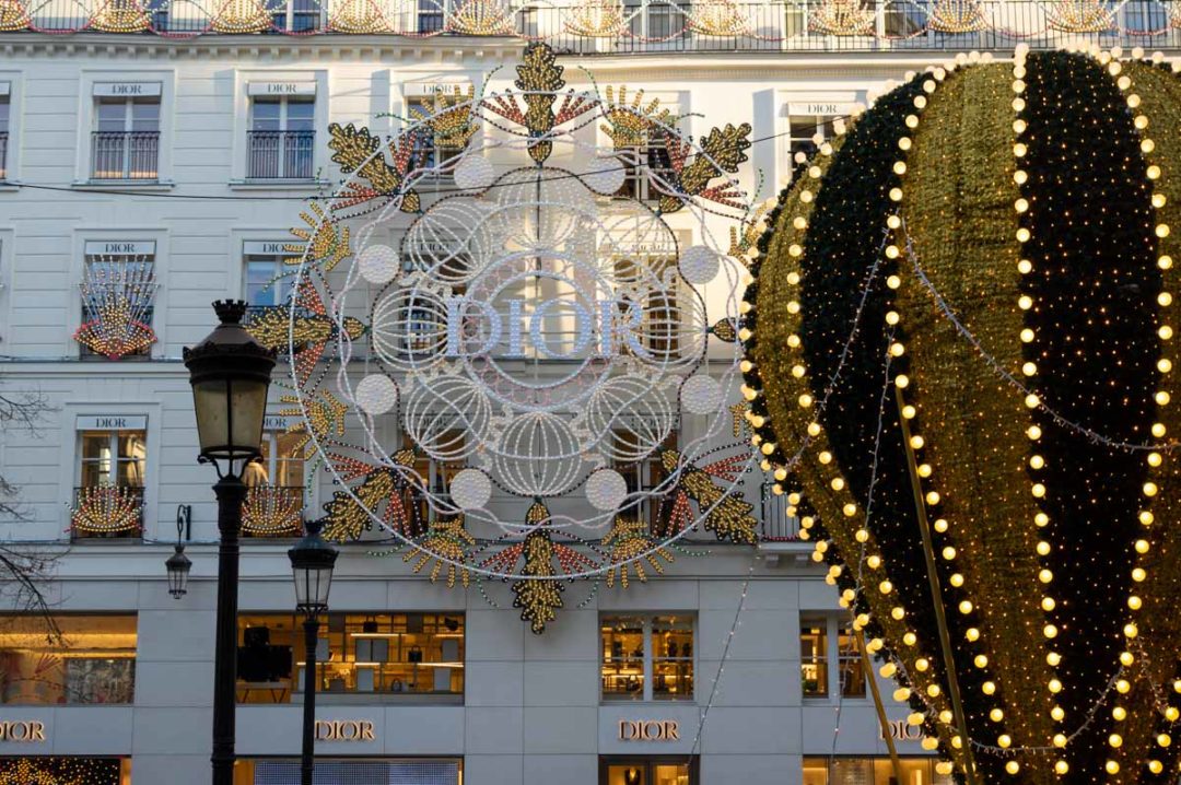 Boutique Dior - Rue du Faubourg Saint Honoré - Paris