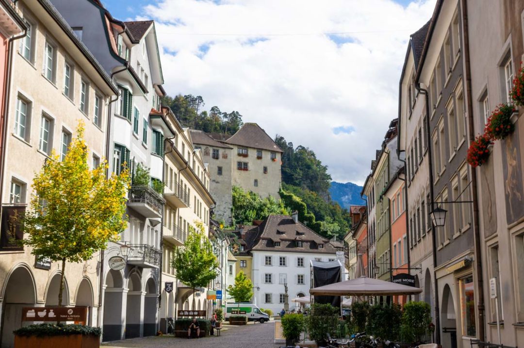 le centre-ville de Feldkirch