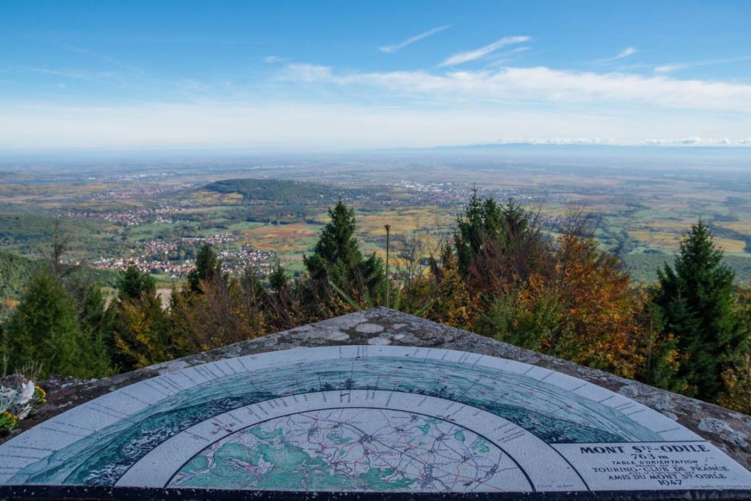 Panorama depuis le Mont Saint Odile