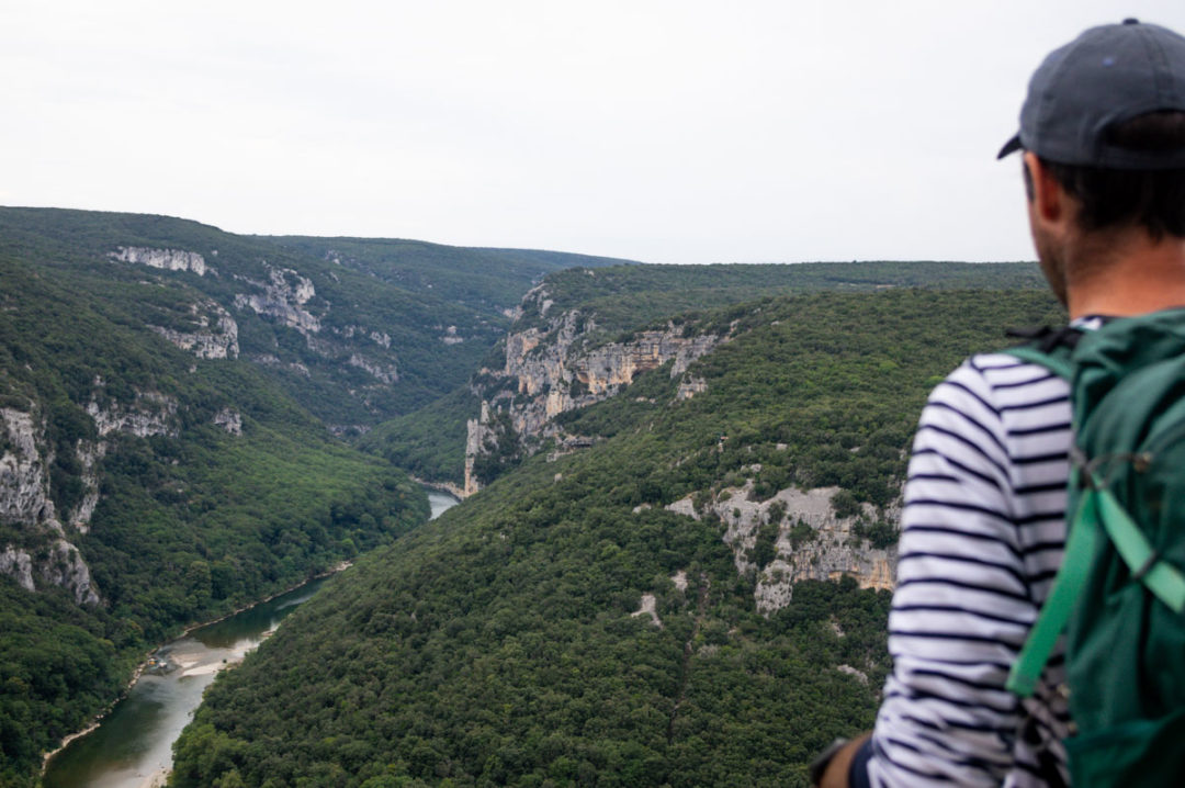les belvéderes de la route touristique des Gorges de l'Ardèche