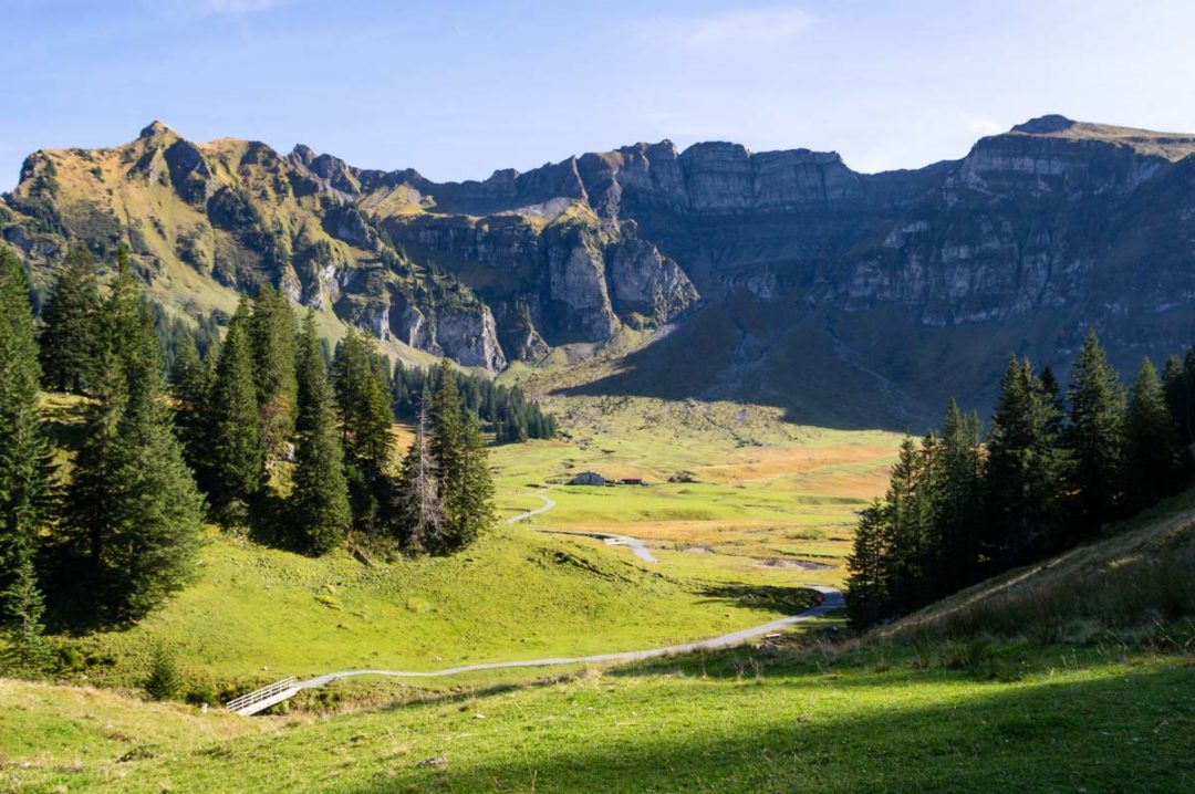 randonner dans les Alpes Autrichienne autour de Mellau