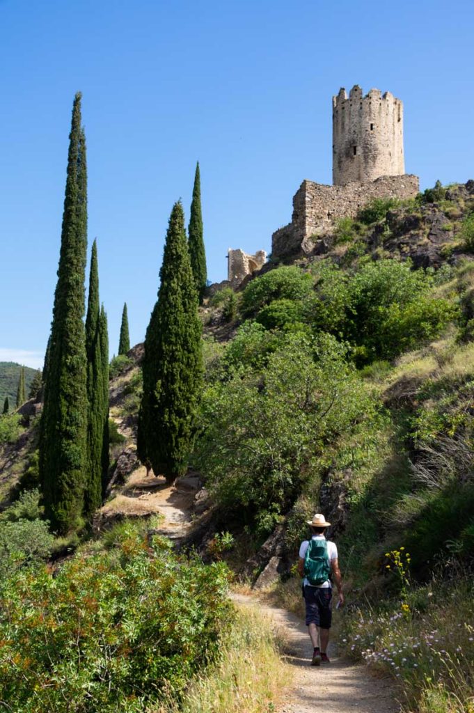 visiter les Quatre Château de Lastours dans le nord de l'Aude