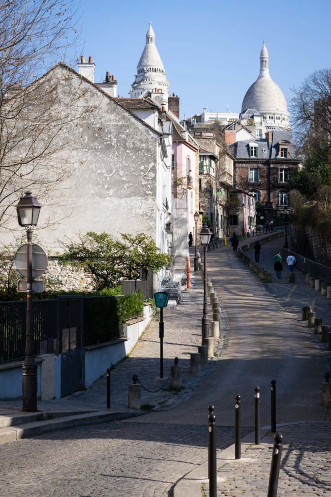 Rue de l'Abreuvoir à Montmartre