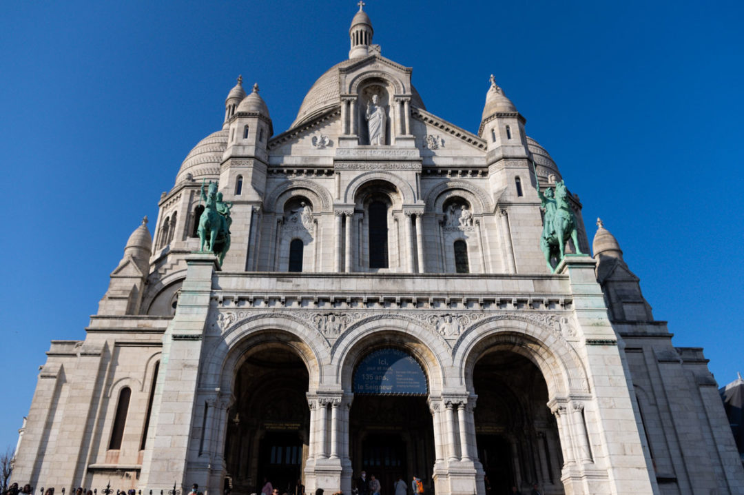La Basilique du Sacré Coeur sur la Butte Montmartre