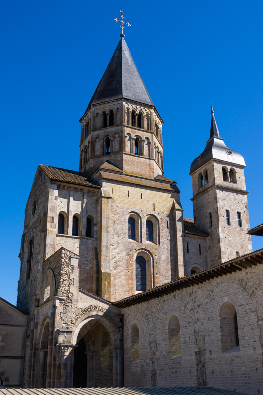 le transept sud de l'Abbaye de Cluny