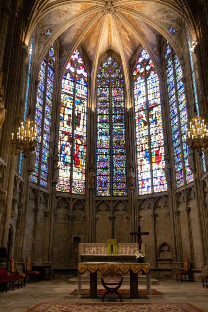 vitraux de la Basilique Saint Nazaire de Carcassonne