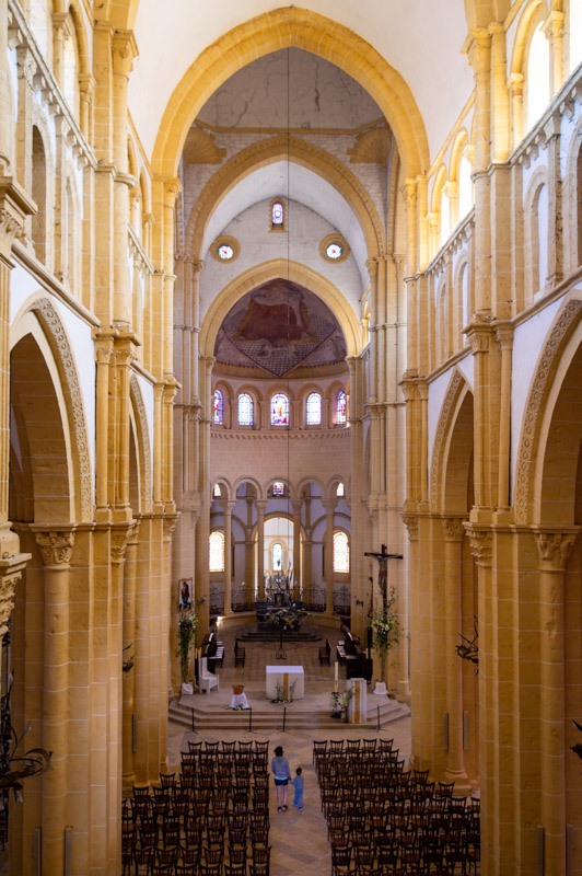 Nef de l'Abbaye de Paray-le-Monial