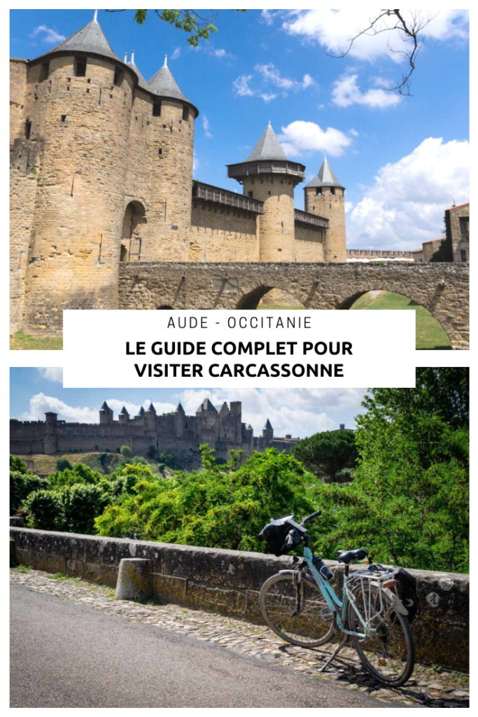 Le guide complet pour visiter Carcassonne à pied en une journée, de la cité médiévale de Carcassonne classée au Patrimoine Mondial de l'UNESCO au Canal du Midi en passant par la Bastide
