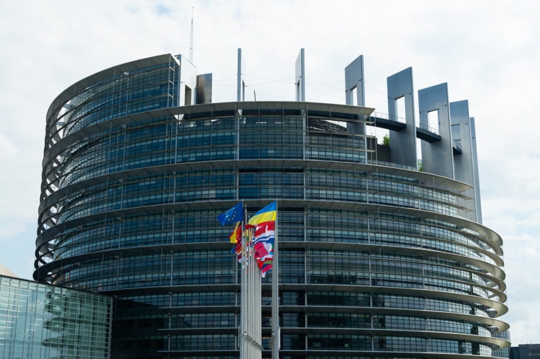 le Parlement Européen de Strasbourg