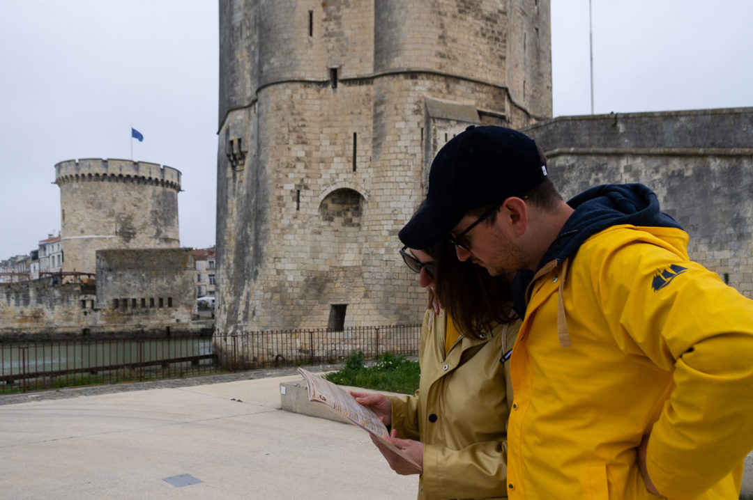 Visite aux tours de la ville à La Rochelle