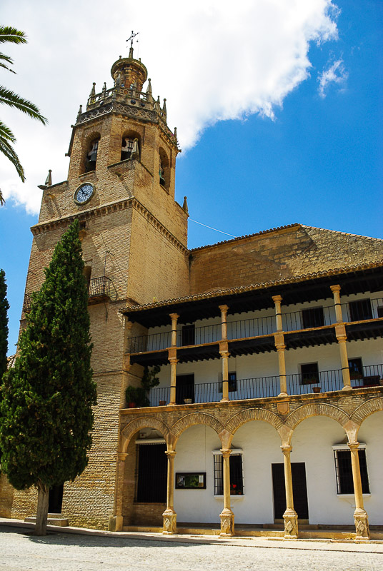 L’église Santa-Maria la Mayor de Ronda