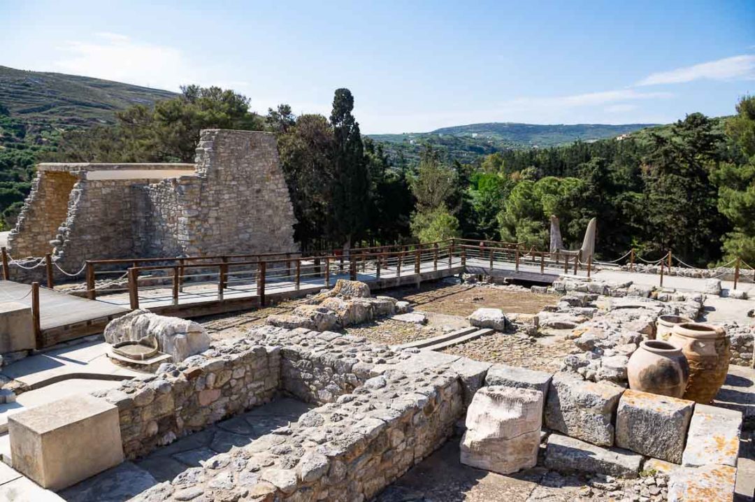 le palais minoen de Knossos