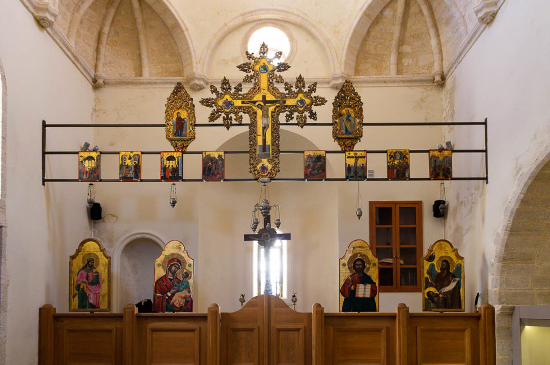 Musée des icones dans l'église Agia Ekaterini à Héraklion