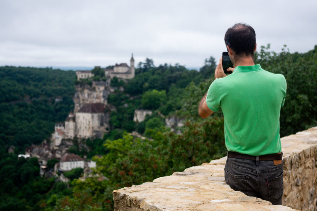 point de vue sur Rocamadour