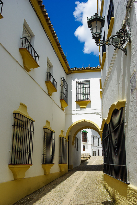 ruelle dans la vielle ville de Ronda