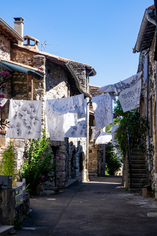 village de chomerac en Ardèche