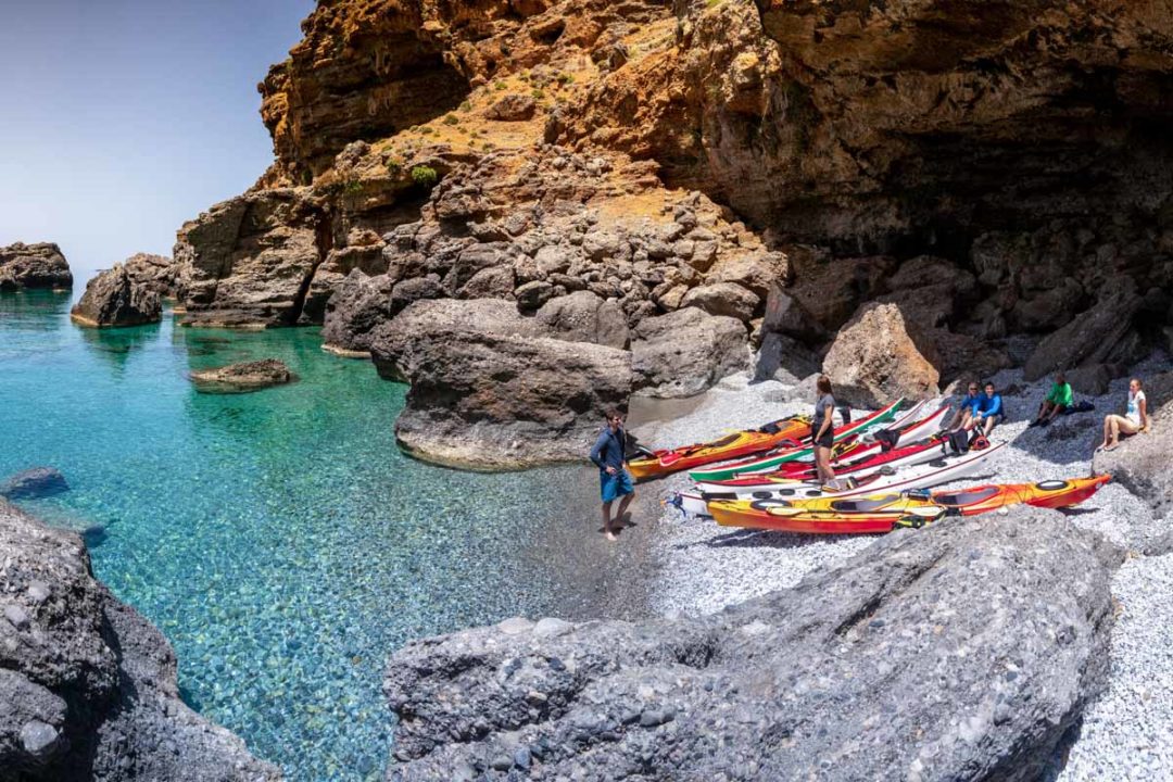 excursion en kayak avec Enjoy Crete