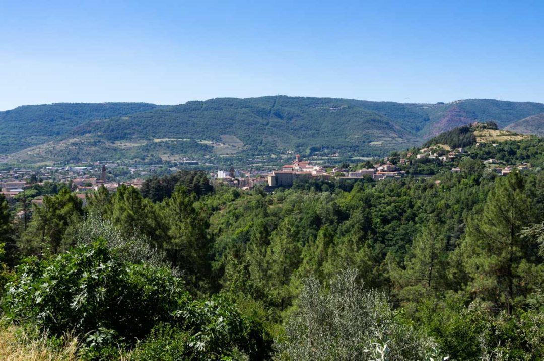 randonnée autour de Privas en Ardèche