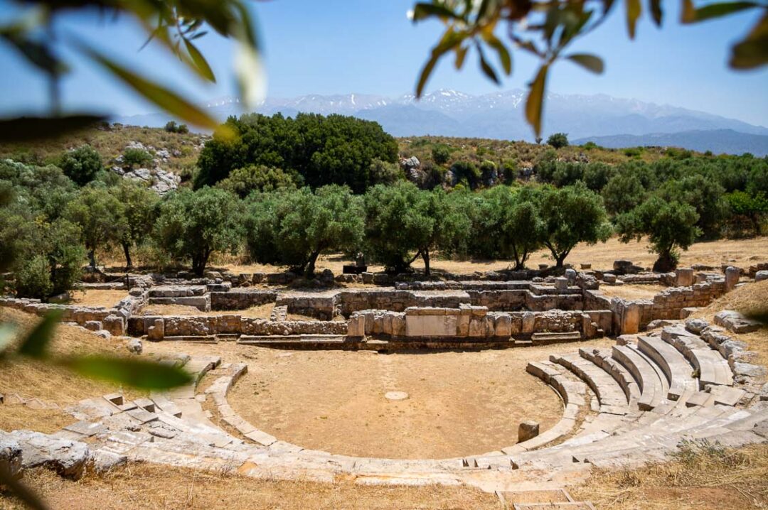 les ruines archéologique d'Aptera