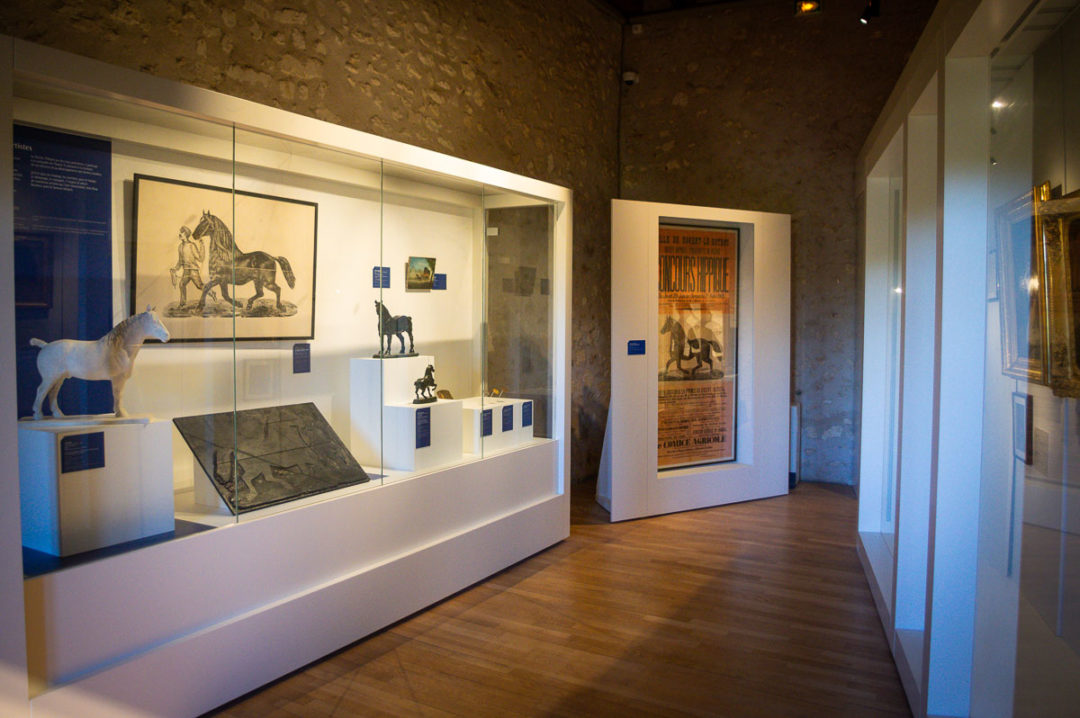 nouvelles salles d'exposition dans le château de Nogent le Rotrou