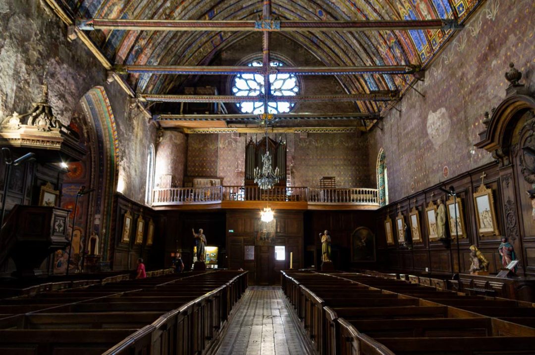 Intérieur de l'Eglise d'Illiers-Combray