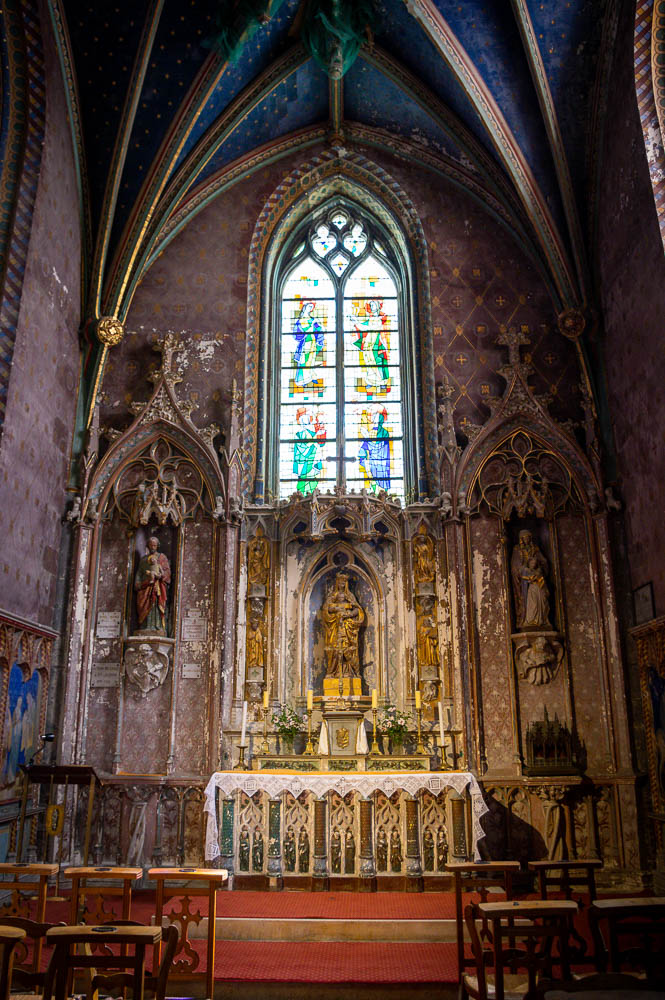 Intérieur de l'Eglise d'Illiers-Combray