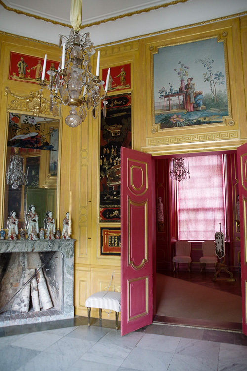 visite du pavillon chinois du palais de Drottningholm