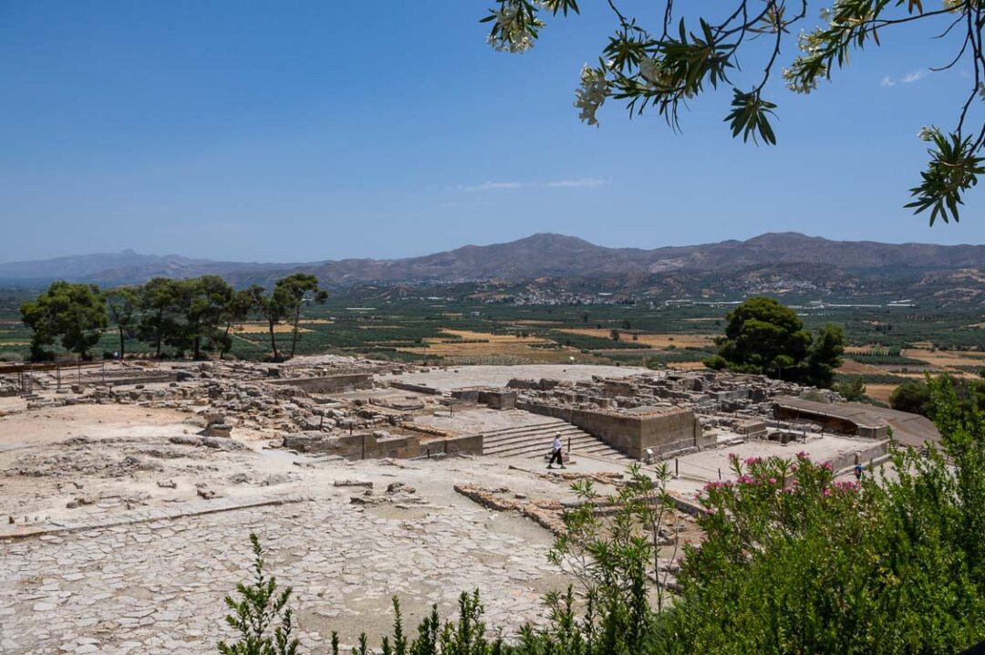 le site archéologique de Phaistos