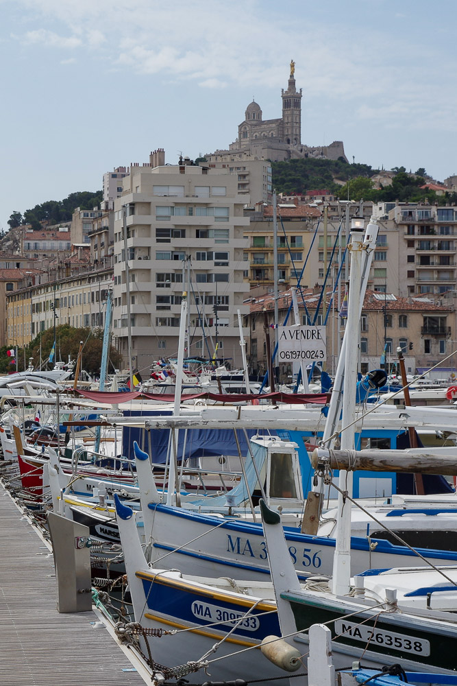 les barques du Vieux Port de Marseille