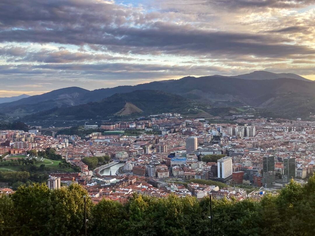 le Mont Artxanda - panorama sur Bilbao