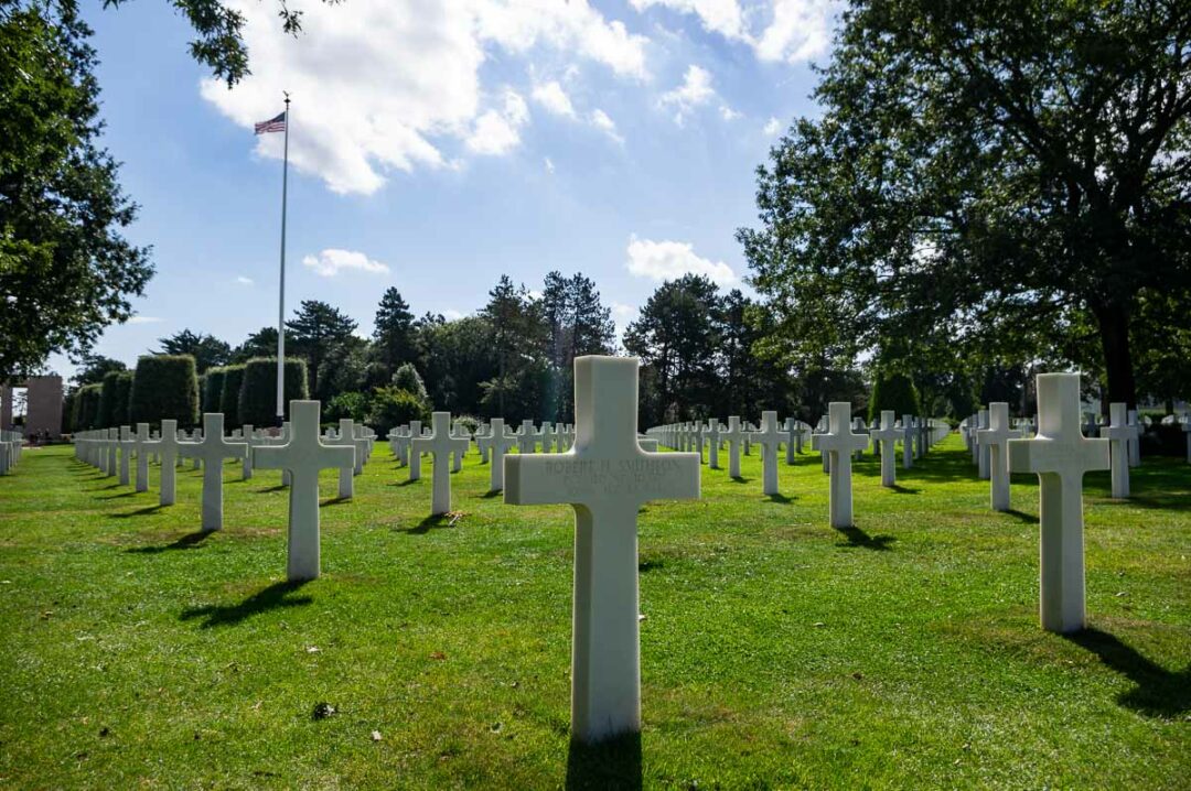 le cimetière américain de Colleville sur Mer