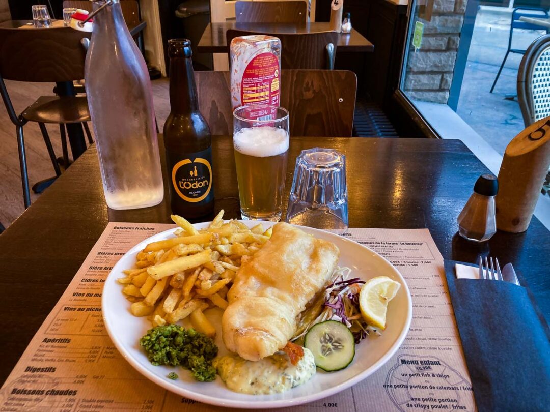Fish and Co, un bon restaurant de Fish and Chips à Arromanches