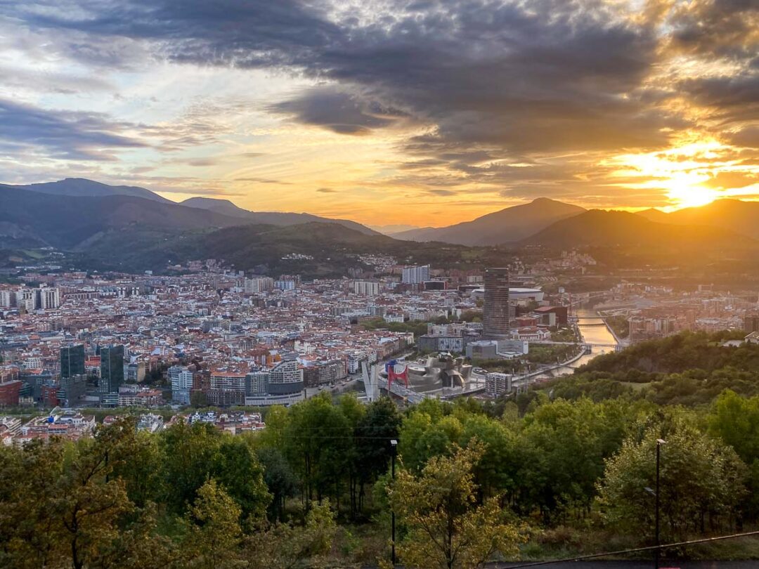 Panorama sur Bilbao depuis le Mont Artxanda
