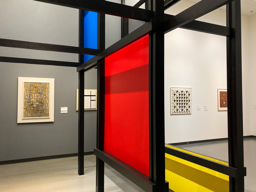 les œuvres de Mondrian au Van Abbemuseum