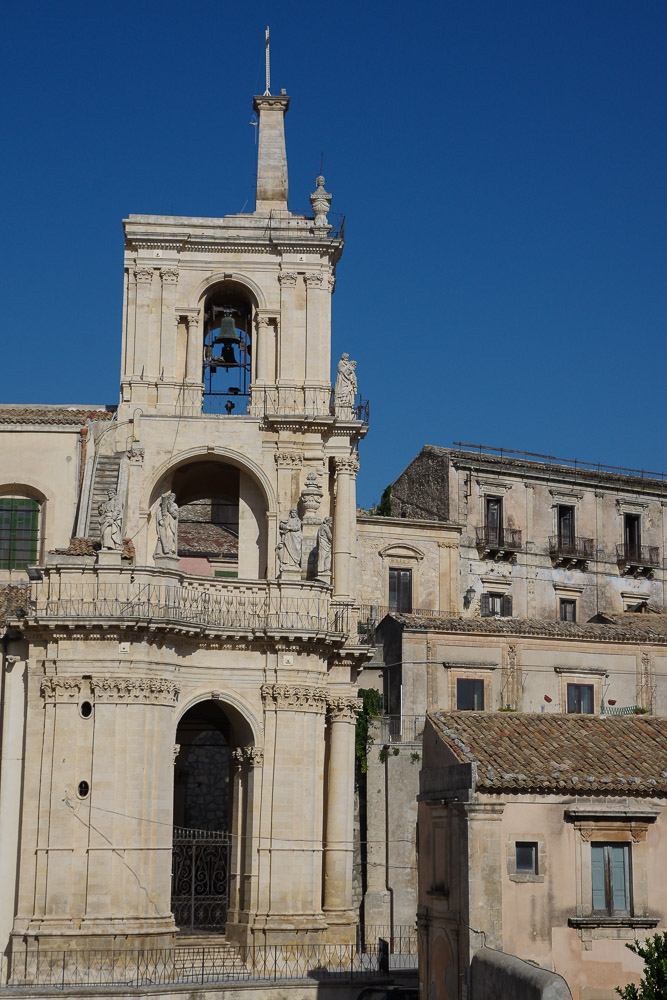 Eglise baroque dans le centre de Palazzolo Acreide