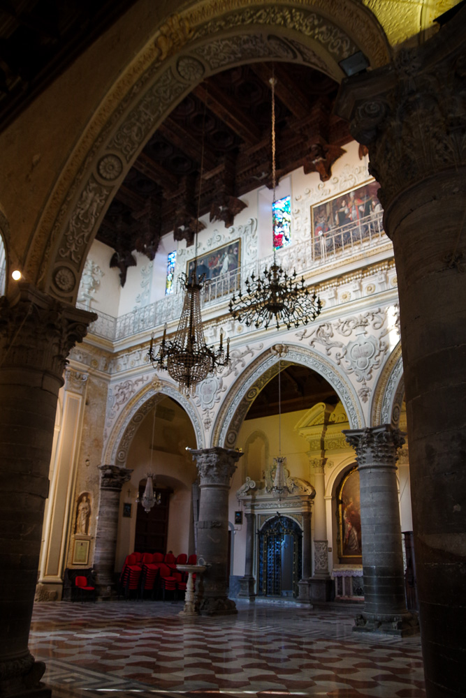 Intérieur du Duomo d'Enna