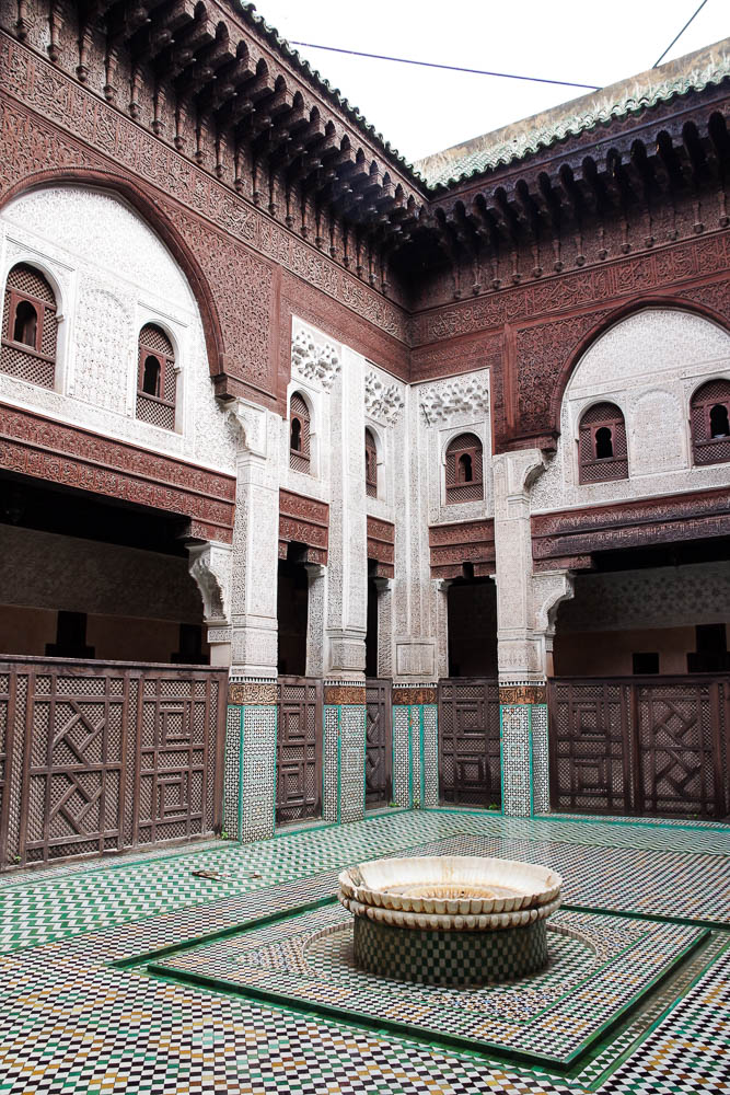 La Médersa Bou Inania à Meknès