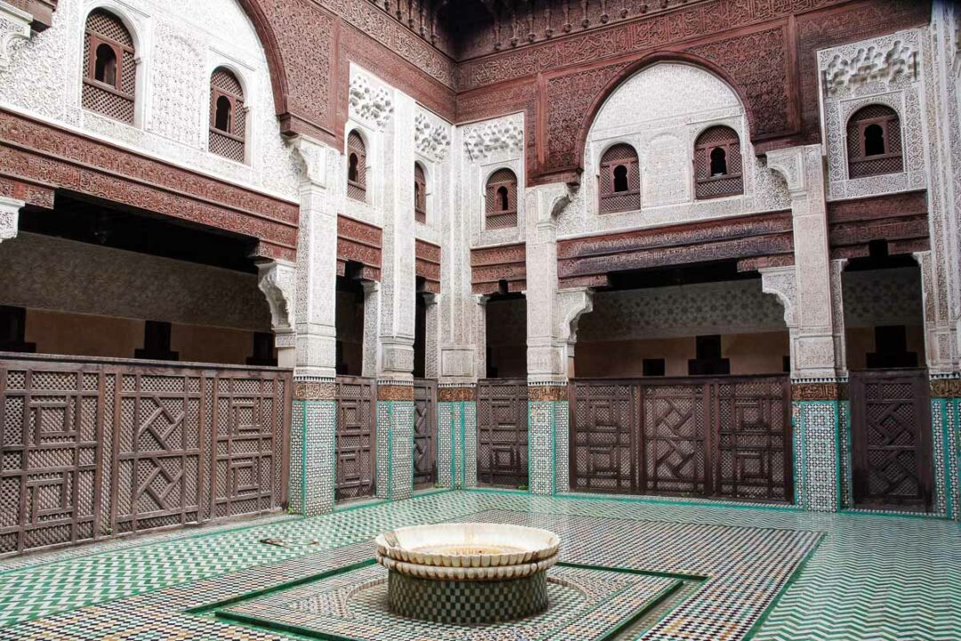 La Médersa Bou Inania à Meknes